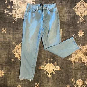 BDG slim straight button fly jeans